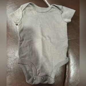 Carter's Soft Gray Baby Bodysuit